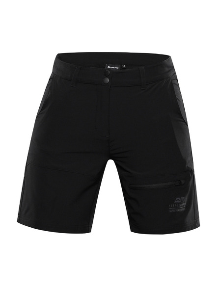ALPINE PRO Damen-Softshell-Shorts ALPINE PRO BAKA schwarz
