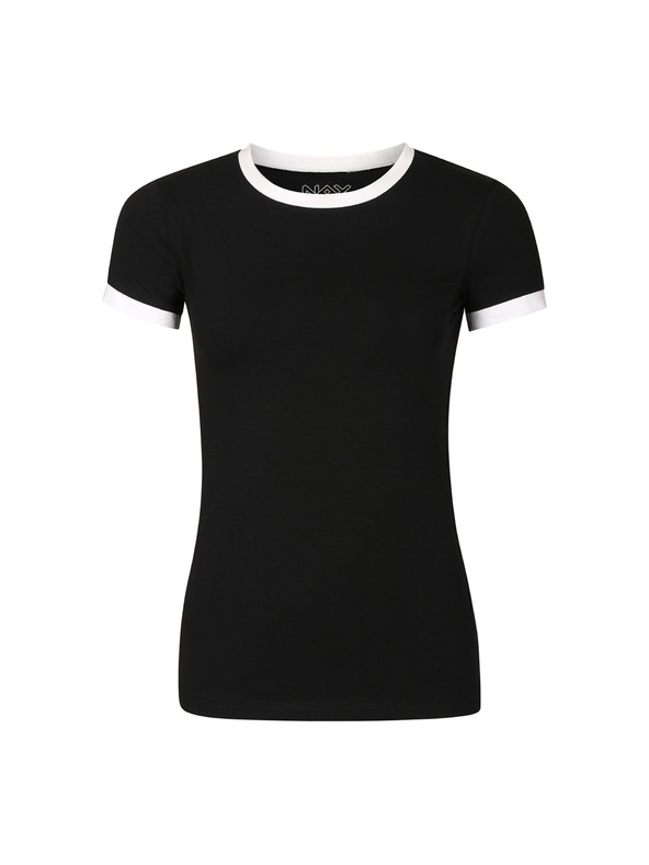 NAX Damen-Baumwoll-T-Shirt nax NAX GRELO black