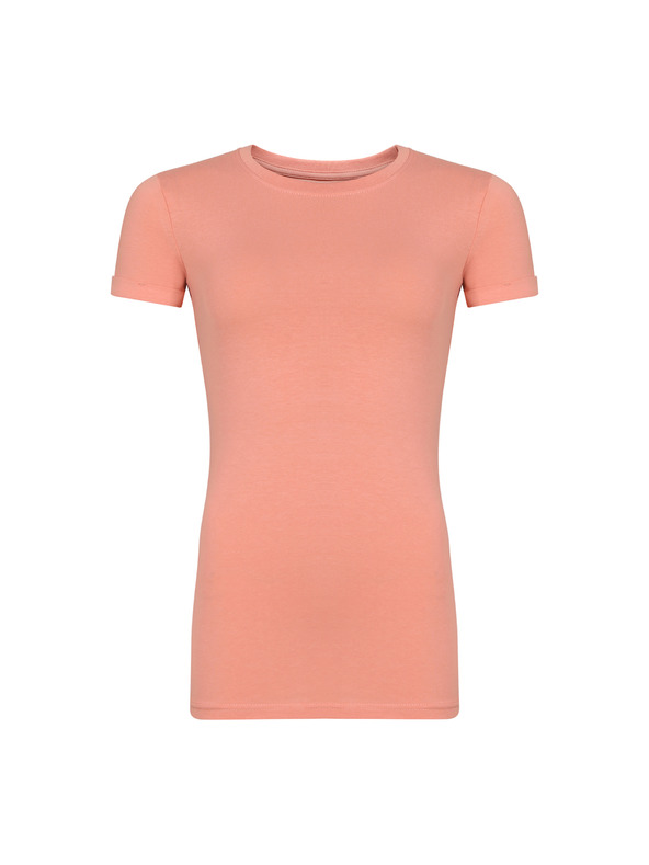 NAX Damen-Baumwoll-T-Shirt nax NAX NAVAFA coral almond