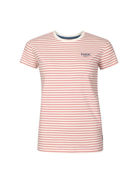 NAX Damen-Baumwoll-T-Shirt nax NAX AWENA old rose