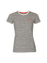 NAX Damen-Baumwoll-T-Shirt nax NAX AWENA black