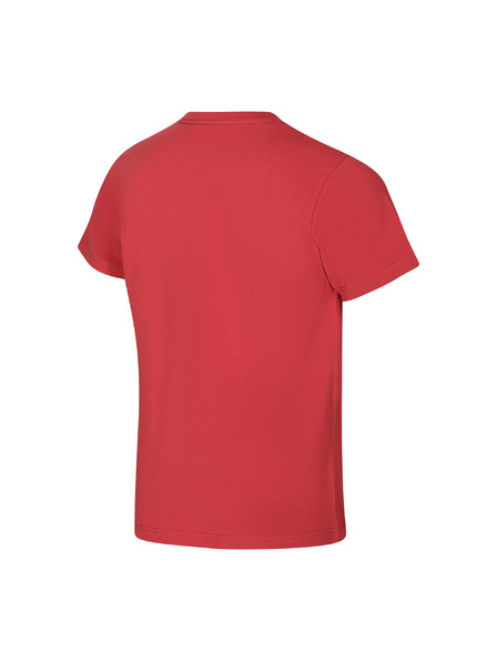 NAX Herren Baumwoll-T-Shirt NAX OKAM cardinal
