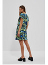 Moodo Dunkelblau Damenkleid