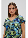 Moodo Dunkelblau Damenkleid