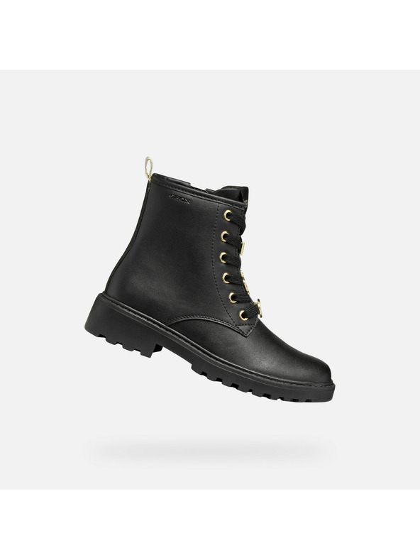 Geox Schwarze Mädchen Geox Casey Stiefelette