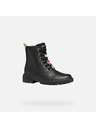 Geox Schwarze Mädchen Geox Casey Stiefelette