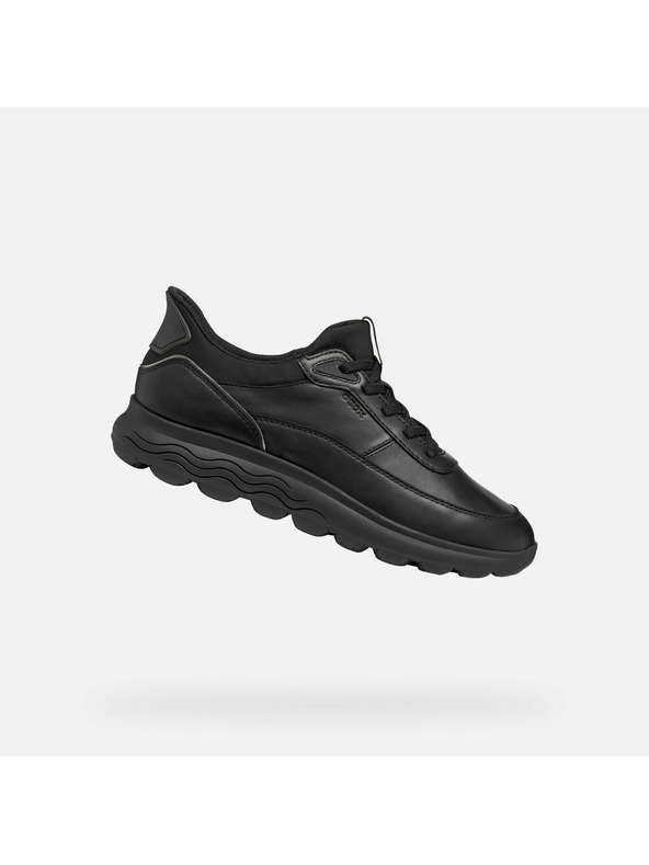 Geox Schwarz Damen Geox Spherica Plus Turnschuhe