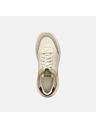 Geox Cremefarbene Damen-Sneaker Geox Nebula 2.0