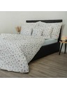 Kvalitex Klassische Crep-Bettwäsche 140x200, 70x90cm Sommerwiese