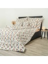 Kvalitex Klassisches Krepp-Bettwäsche-Set 140x200, 70x90cm Mosaik