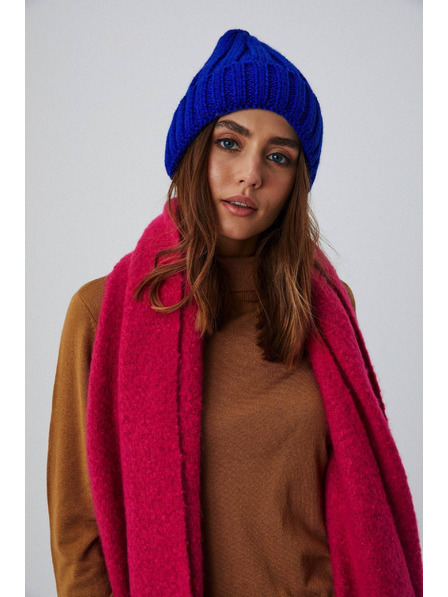 Moodo Blaue Strickmütze Moodo