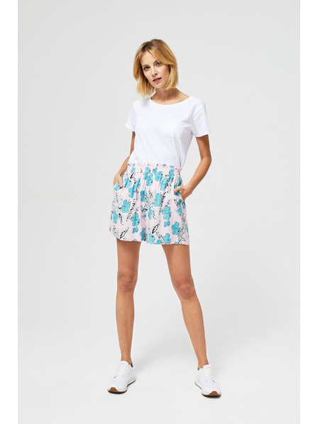 Moodo Blumige Damenshorts