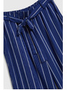Moodo Dunkelblau gestreifte Hose