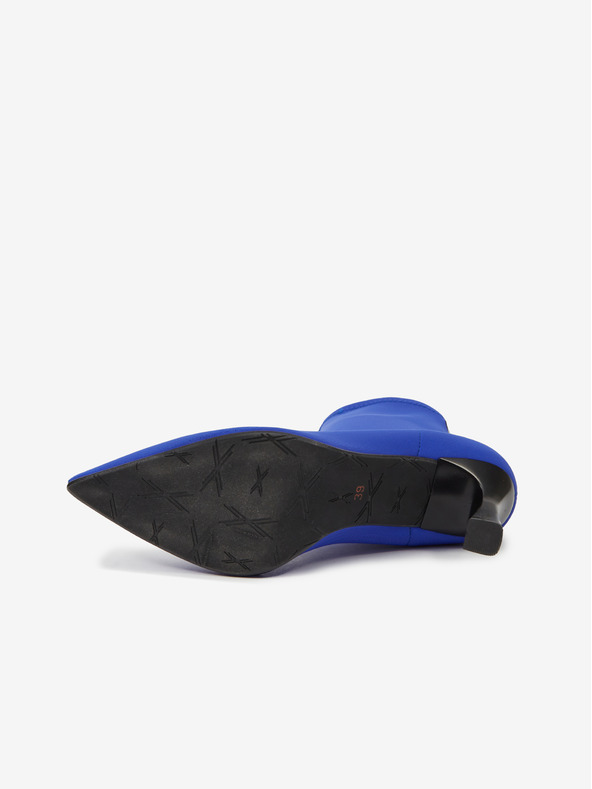 Ojju Blaue Damenstiefel mit Absatz OJJU