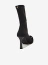 Ojju Schwarze Damenstiefel mit Absatz OJJU