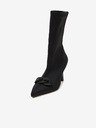 Ojju Schwarze Damenstiefel mit Absatz OJJU