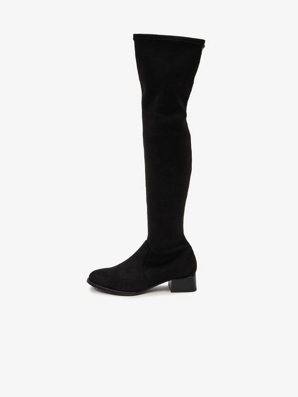 Ojju Schwarze Wildlederstiefel OJJU