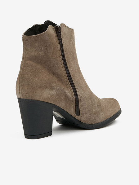 Ojju Graue Damenstiefel aus Wildleder OJJU