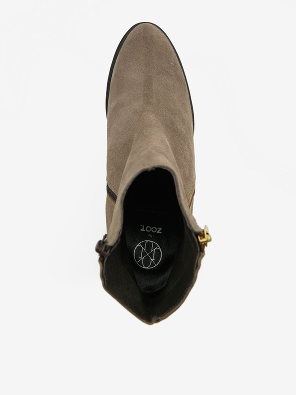 Ojju Graue Damenstiefel aus Wildleder OJJU