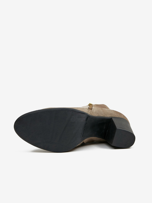 Ojju Graue Damenstiefel aus Wildleder OJJU