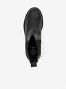 Ojju Schwarze Damenstiefeletten aus Leder OJJU