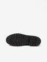 Ojju Schwarze Damenstiefeletten aus Leder OJJU