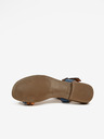 Ojju Dunkelblaue Damen-Sandalen aus Wildleder OJJU