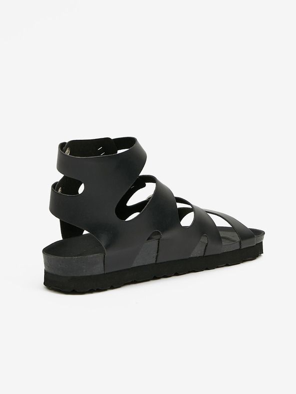 Ojju Schwarze Damen-Sandalen OJJU