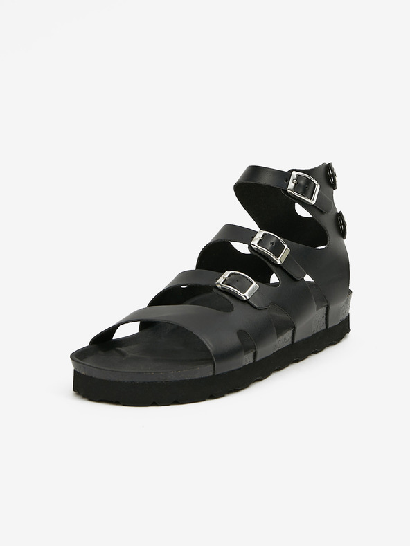 Ojju Schwarze Damen-Sandalen OJJU