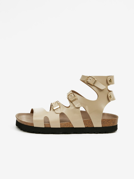 Ojju Beige Damen Knöchelsandalen OJJU