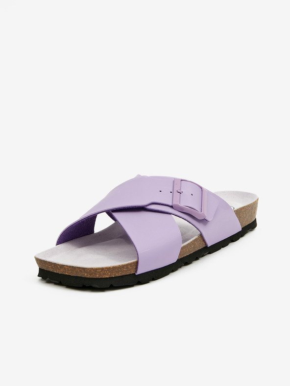 Ojju Hellviolette Damenpantoffeln OJJU