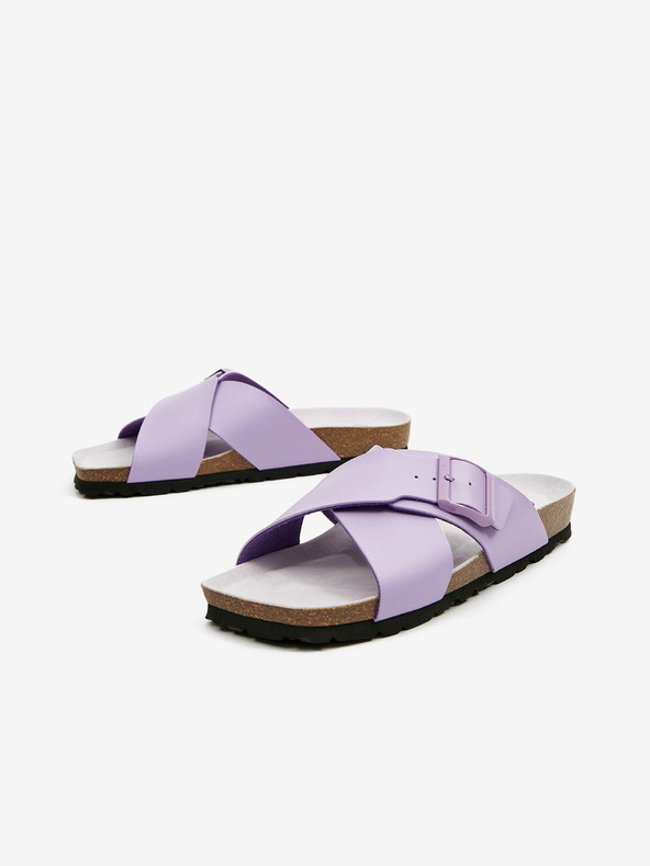 Ojju Hellviolette Damenpantoffeln OJJU