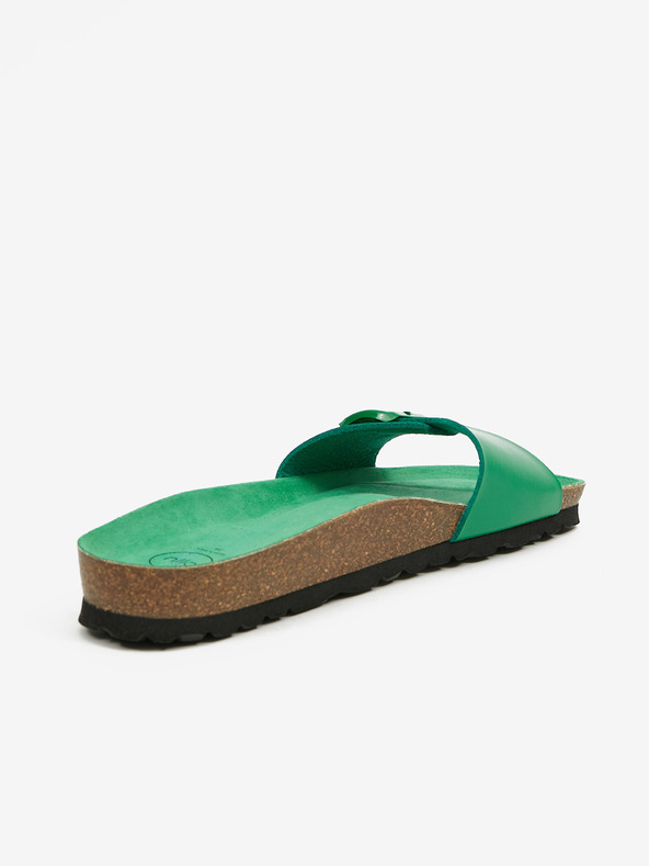 Ojju Grüne Damenpantoffeln OJJU