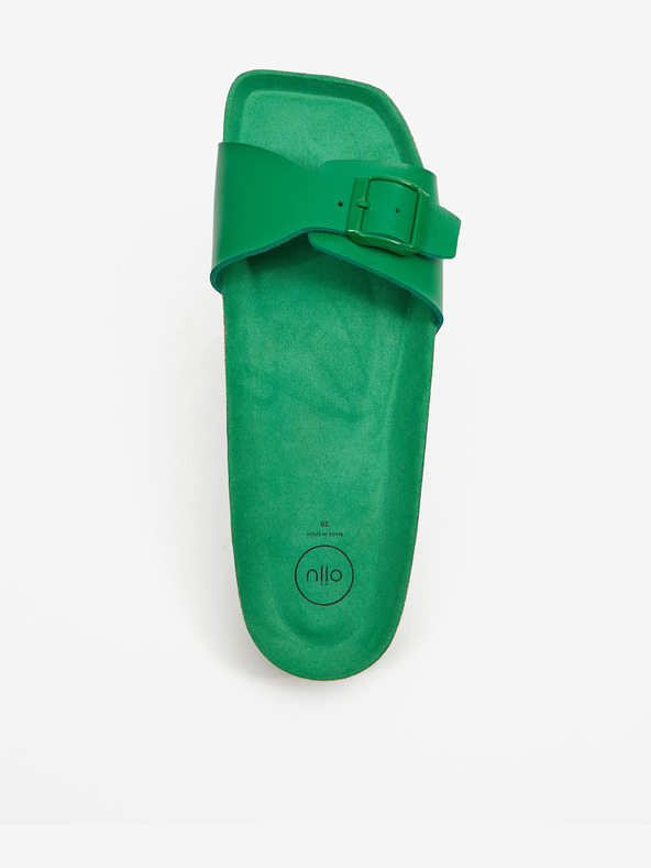 Ojju Grüne Damenpantoffeln OJJU