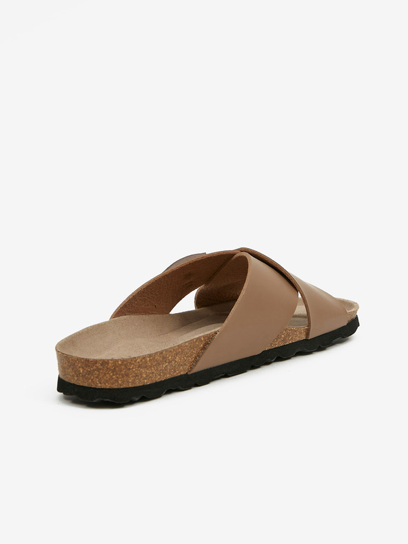 Ojju Braune Hausschuhe für Herren OJJU