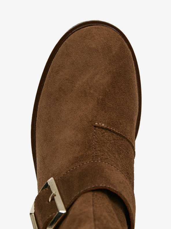 Ojju Braune Wildleder-Stiefeletten OJJU