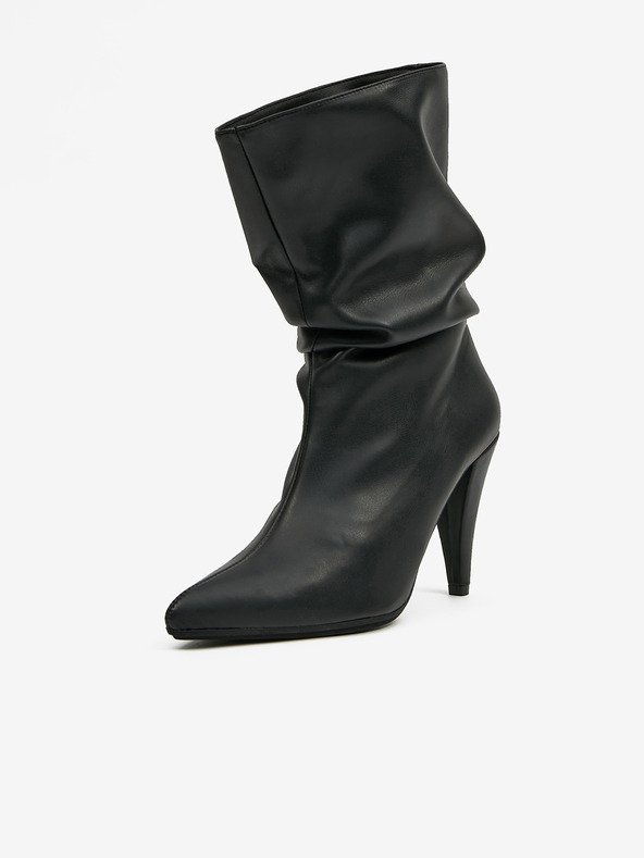 Ojju Schwarze niedrige Stiefel OJJU