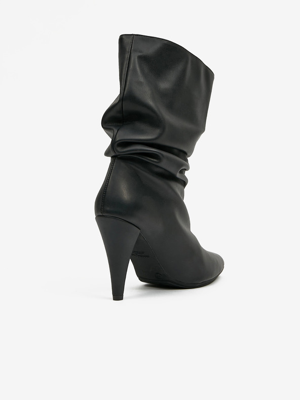 Ojju Schwarze niedrige Stiefel OJJU