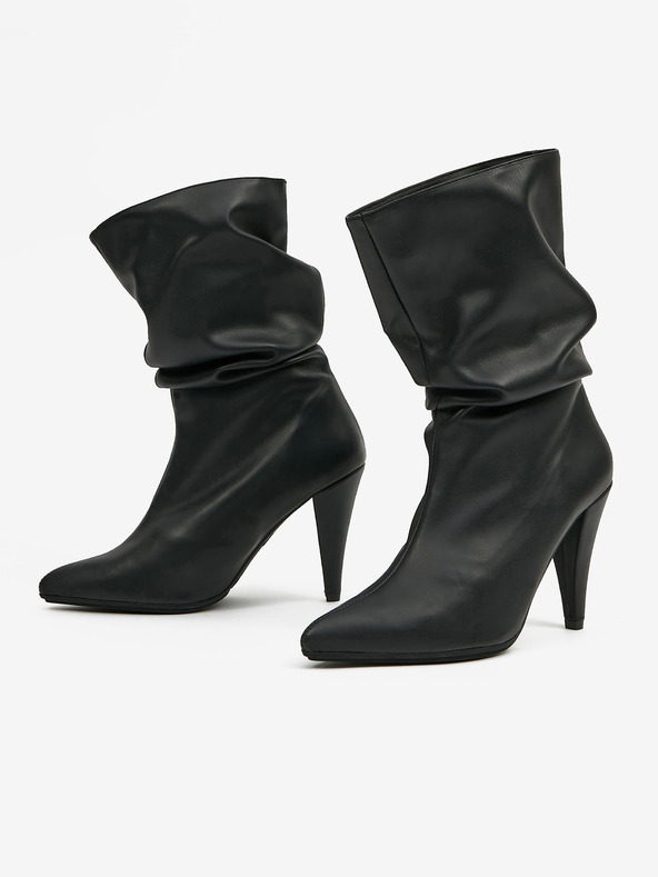 Ojju Schwarze niedrige Stiefel OJJU