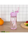 BAAGL  BAAGL Tritan-Trinkflasche mit Strohhalm Rainbow Unicorn 500 ml
