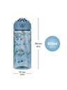BAAGL  BAAGL Tritan-Trinkflasche mit Strohhalm Dino 500 ml