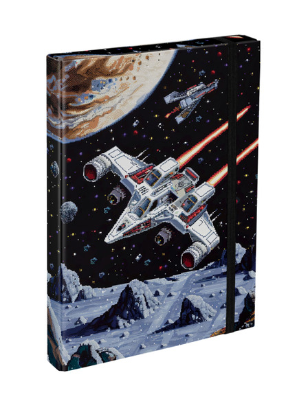 BAAGL  BAAGL Schulheftmappe A4 Pixel Space