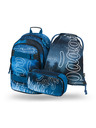 BAAGL  BAAGL 3 SET Skate Steel: Rucksack, Federmäppchen, Beutel