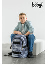 BAAGL  BAAGL 5 SET Skate NASA Grey: Rucksack, Federmäppchen, Etui, Beutel, Mappe
