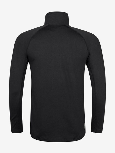 Kilpi Schwarzes Herren-Sporthemd mit Stehkragen Kilpi WILLIE