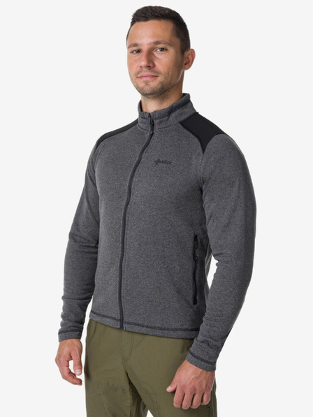 Kilpi Dunkelgrauer Herren-Fleece-Pullover Kilpi REGIN-M