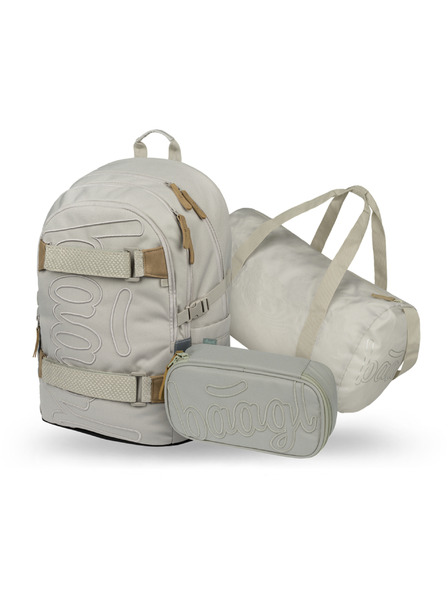 BAAGL  BAAGL SET 3 Skate Mist: Rucksack, Federmäppchen, Sporttasche