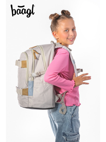 BAAGL  BAAGL SET 3 Skate Mist: Rucksack, Federmäppchen, Sporttasche