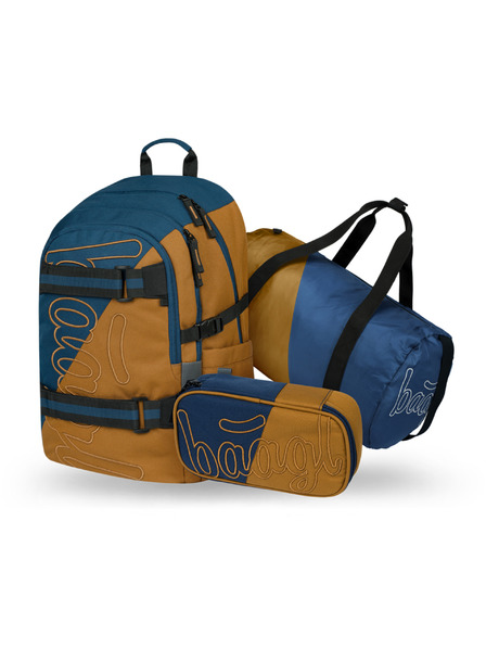 BAAGL  BAAGL SET 3 Skate Duo: Rucksack, Federmäppchen, Sporttasche