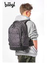 BAAGL  BAAGL SET 3 Skate max SKA grau: Rucksack, Federmäppchen, Beutel